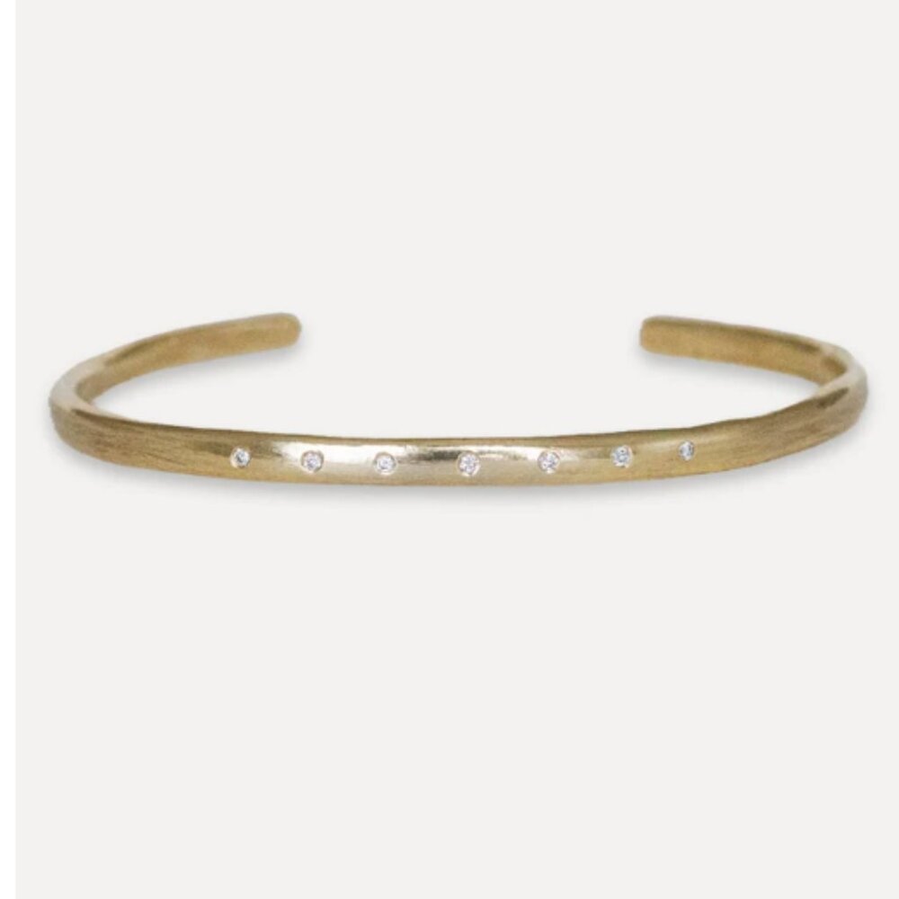 Organic Diamond Cuff